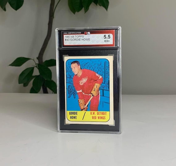 1967-68 TOPPS #43 Gordie Howe Detroit Red Wings Hockey Card