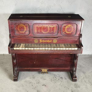 希少　ドイツアンティーク　Schoenhut社　トイピアノ　コレクターズアイテム Schoenhut Toy Piano - Etsy