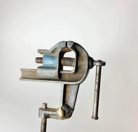 Vintage Miniature Bench Vice - Jewelry - Crafts - Hobbies