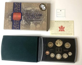 2002 Canada 5 Cents - Elizabeth II Golden Jubilee of the Accession
