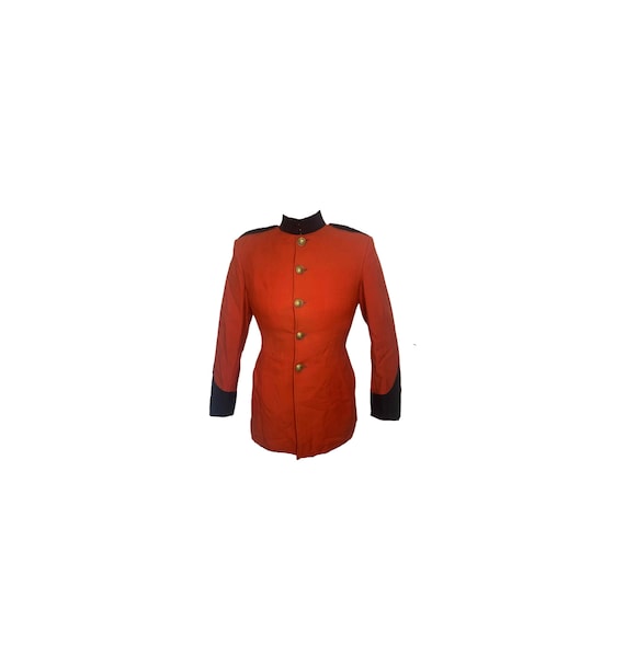 Antique Pre-WW1 Canadian Militia Scarlet Red Tunic with Militia Buttons