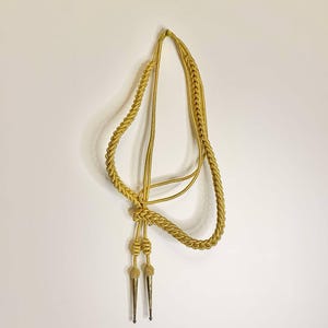 Aiguillette militaire dorée - Aide de camp - Officier principal