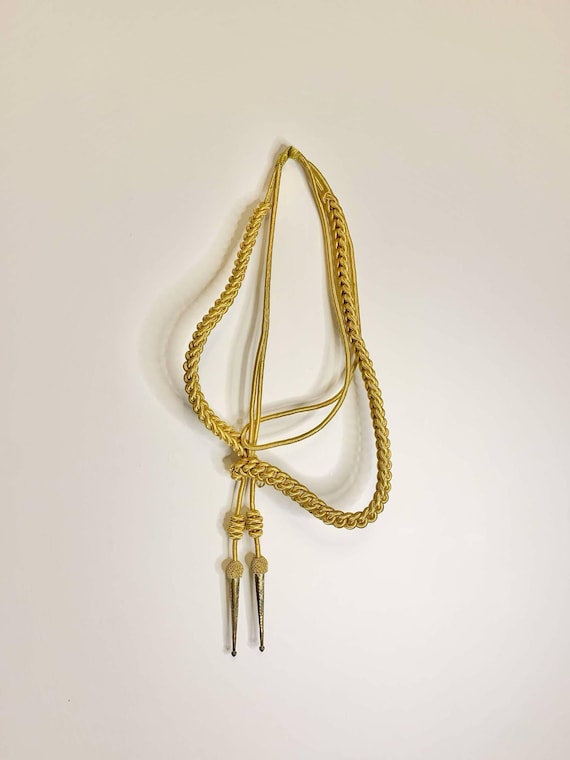 Gold Military Aiguillette - Aide De Camp - Flag Officer