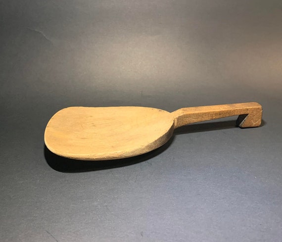 Antique Butter Paddle/Scoop Treenware