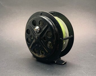 Moulinet Ancien Pèche A La Mouche Lée 64320 Sport - Loisir