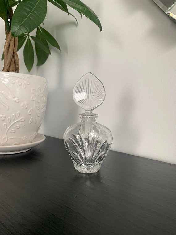 Bohemia Czech Republic European Crystal Perfume Bottle - New in Box