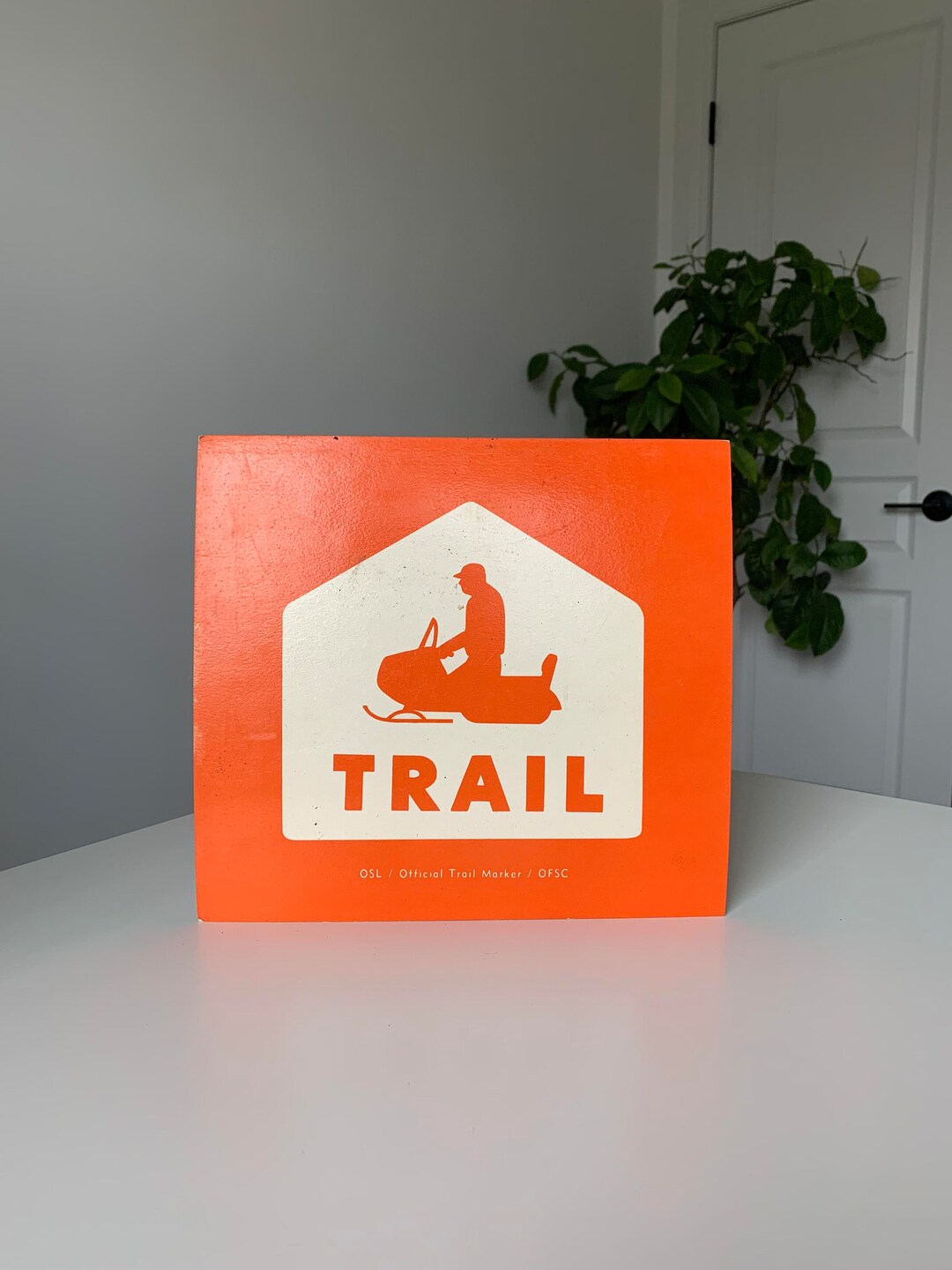 Ontario Federation of Snowmobile Clubs Official Trail Marker Great Gift