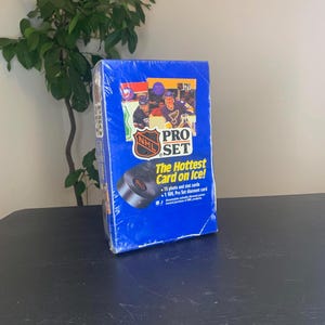 Jeu de cartes de hockey Pro LNH 1990 de la NOS scellées