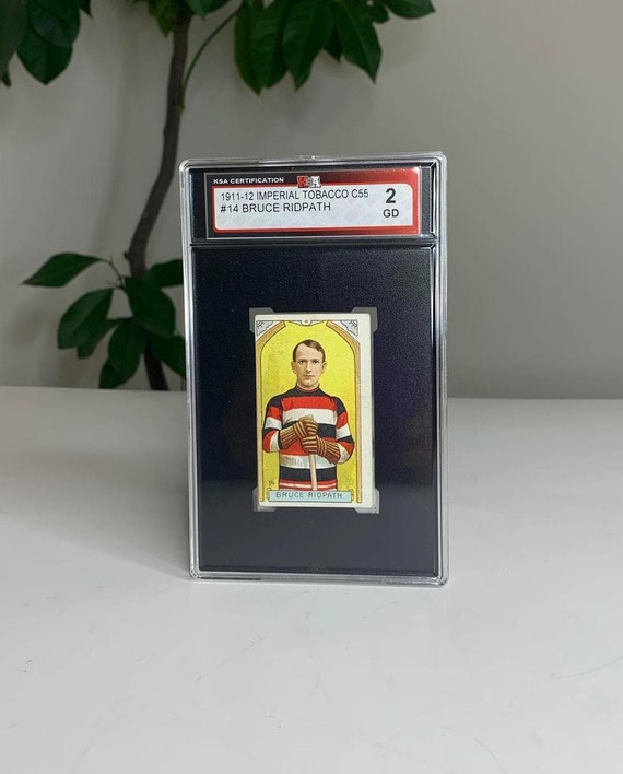 1911-12 Imperial Tobacco C55 #14 Bruce Ridpath Ottawa Hockey Card