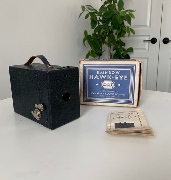 Kodak Rainbow Hawkeye No. 2 Model C Camera in Original Box - New Old Stock