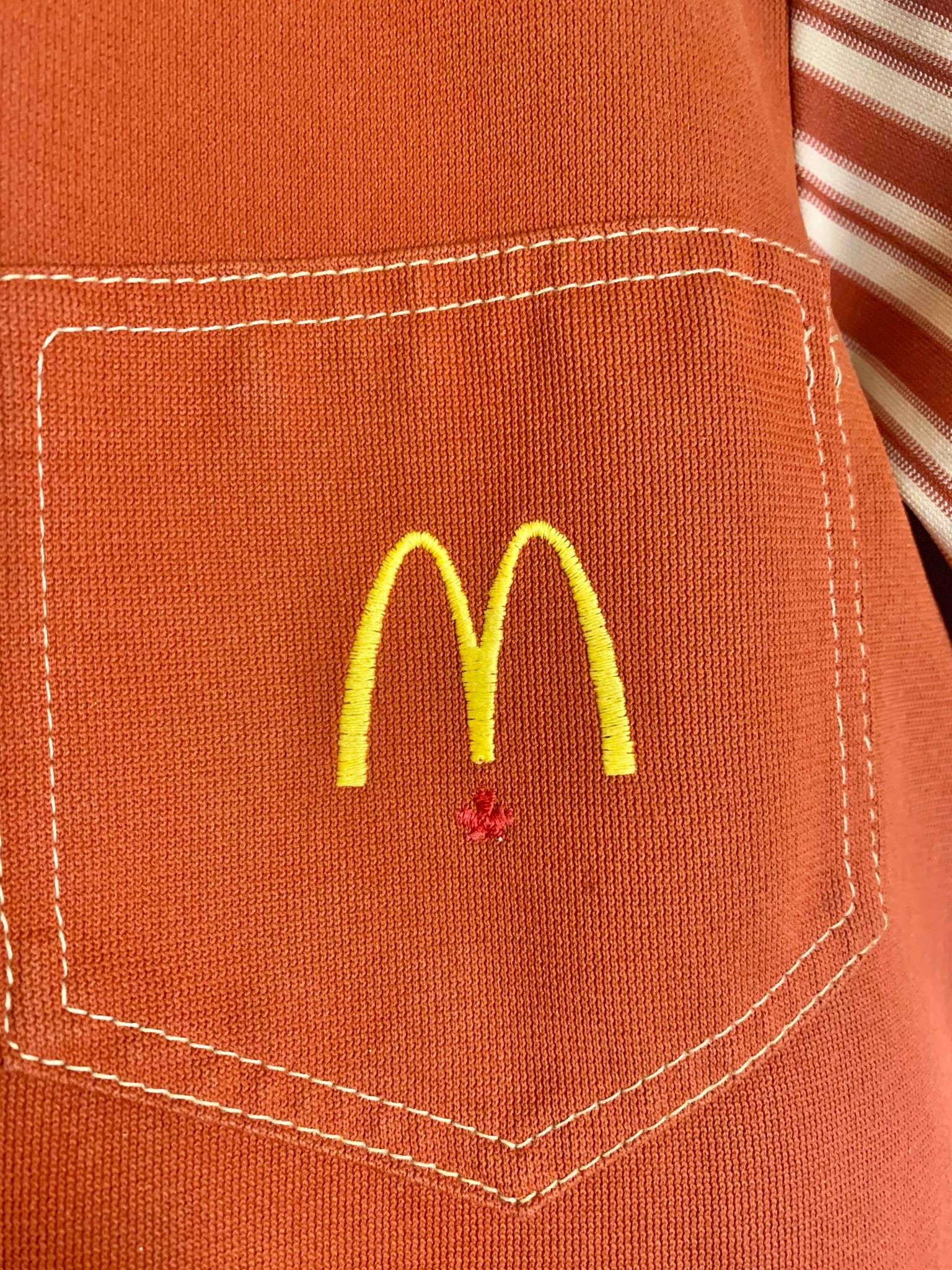 Vintage Mcdonald's Canada 3-piece Employee Uniform - Etsy