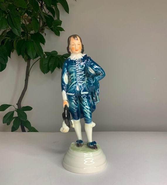 Goebel Blue Boy Figurine By Sir Thomas Gainsborough 1966 W. Germany FF290
