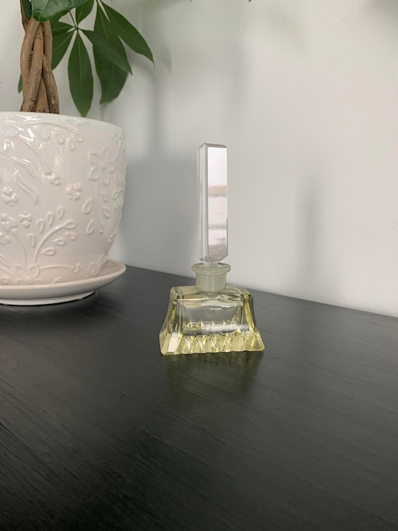 Crystal Perfume Bottle Made in West Germany