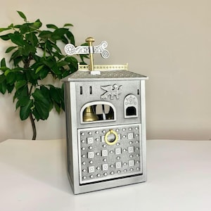 Vintage Russian USSR Cigarette Musical Holder Case