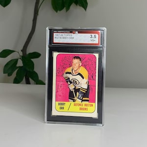 Carte de hockey #92 Bobby Orr des Bruins de Boston TOPPS 1967-68