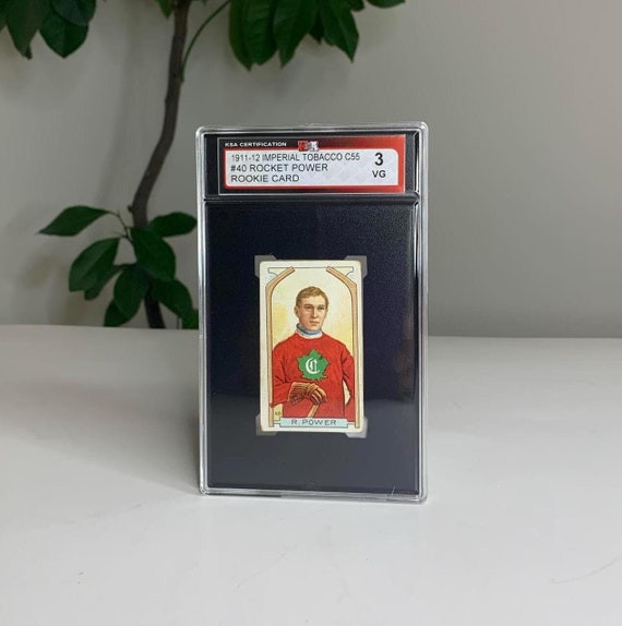 1911-12 Imperial Tobacco C55 #40 Rocket Power Canadiens Rookie Hockey Card