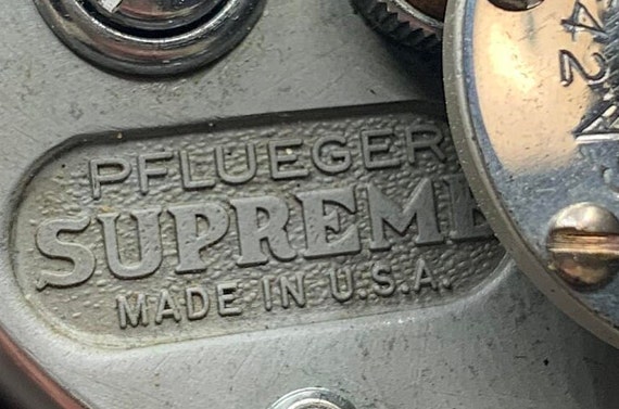 Pflueger Supreme No. 1573 Fishing Reel, Satin Chrome Finish - Etsy