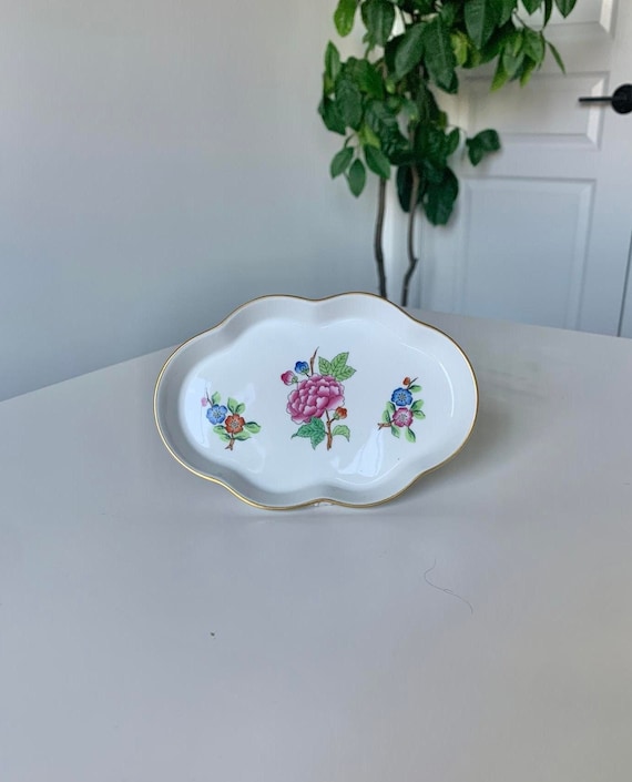 Herend Trinket Dish Handpainted Made in Hungary
