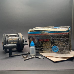 blue eagle fly reel Rod Package Stainless steel with titanium finish snake guides Eagle Claw Blue Pacific fishing