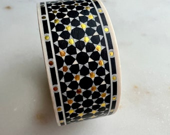 Midnight Geometric Washi Tape