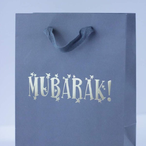 Mubarak Gift Bag for Eid, Ramadan, Weddings, Ameen