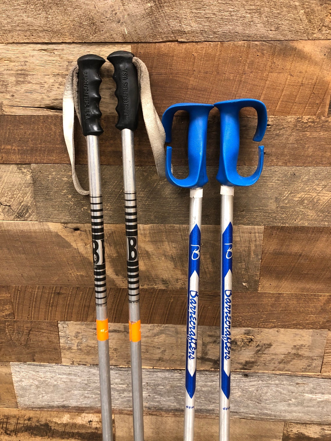 Vintage Downhill Ski Poles 2 sets Etsy