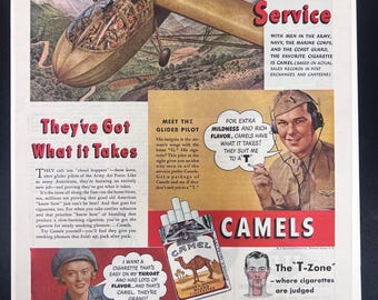 WWII Camel Ad