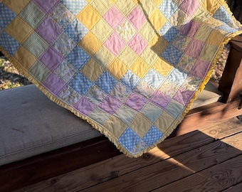 Duck Tails Baby Quilt