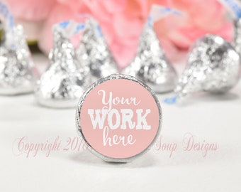 Download Free Chocolate Kisses Mockup Chocolate Kiss Mock Up Baby Shower Mockup Wedding Kisses Layout Candy Wrapper Mockups Party Favor Mock Up Amazing Mockups Psd Templates PSD Mockup Template