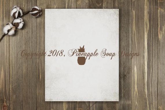 Distressed Wood Mockup 8x10 Mock Up Flat Lay