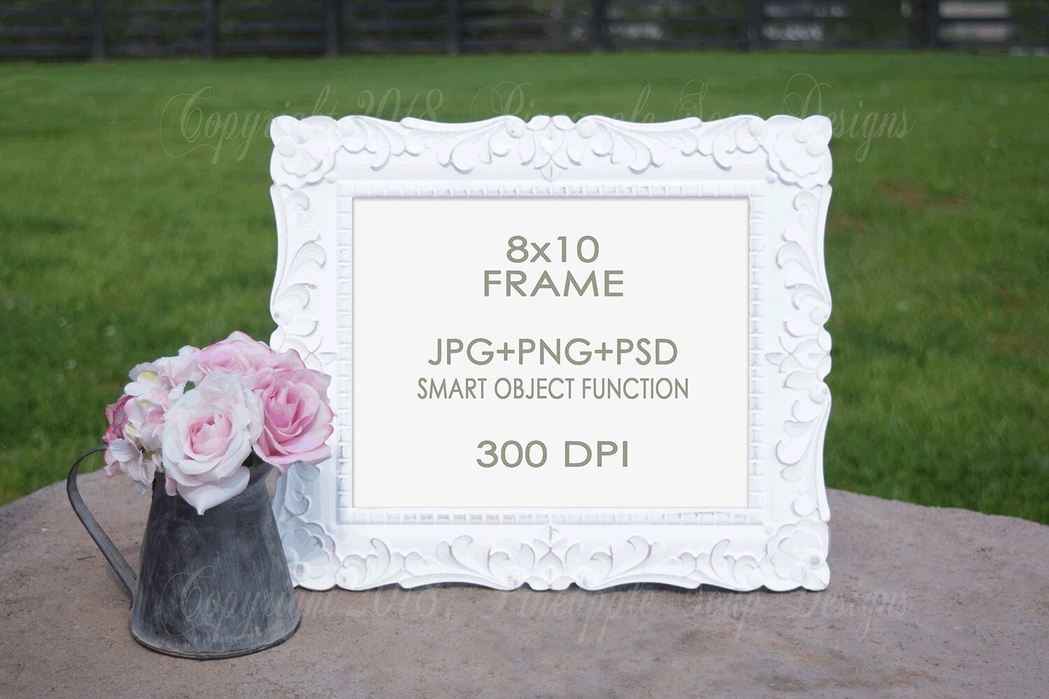 Download Horizontal 8x10 White Frame Mockup PSD Smart object mockup ...
