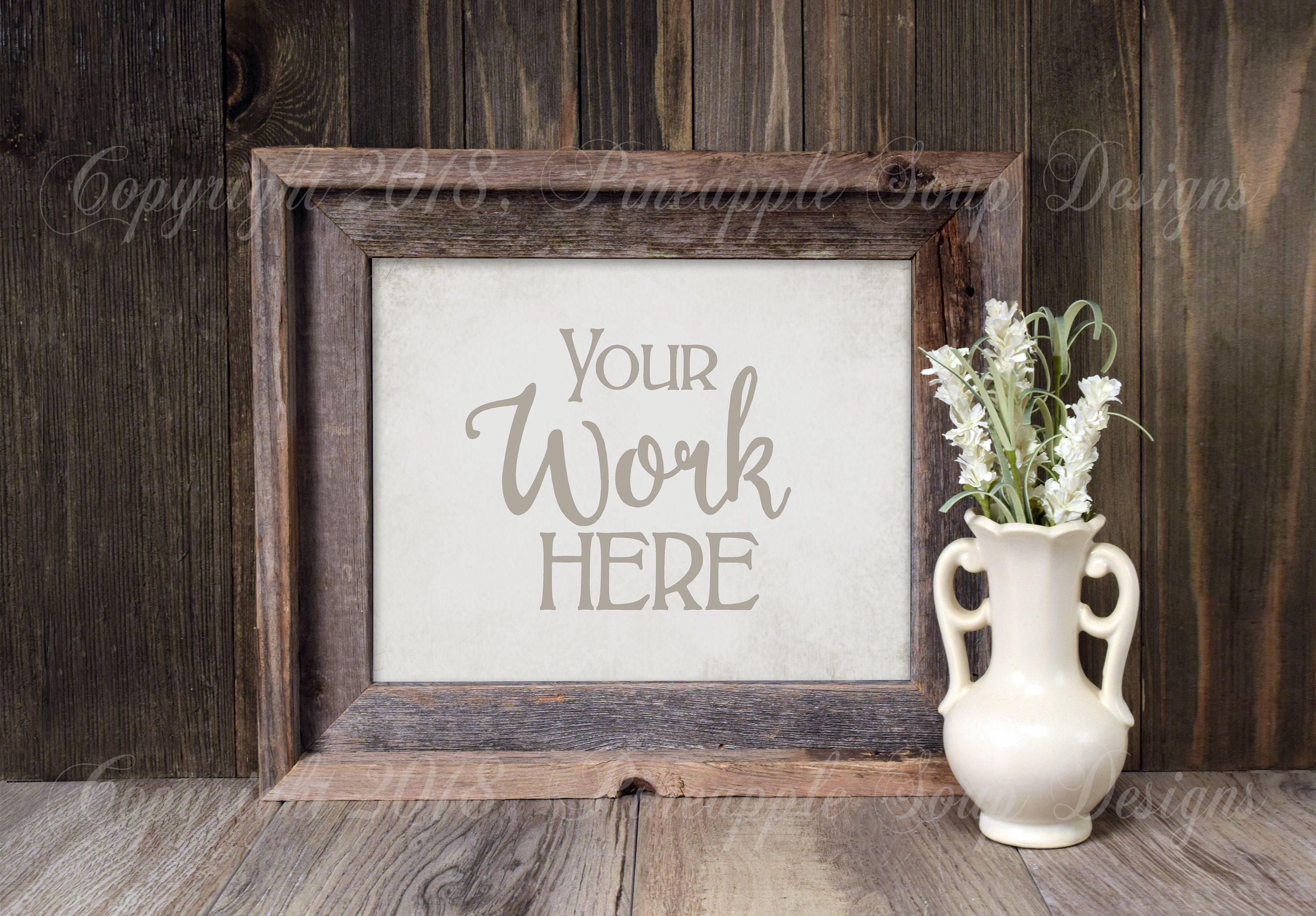 Download Rustic Frame Mockup Frame Mockup Mock up Rustic Mock up | Etsy