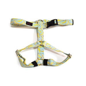 Beautiful & sturdy designer back clip harness for dogs / whippets / greyhounds etc