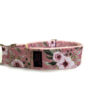 Beautiful & sturdy collar for whippets, sighthounds and other dogs