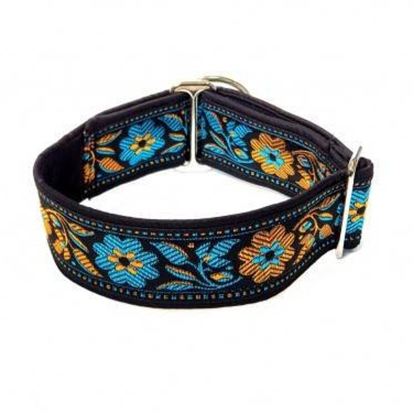 Beautiful & sturdy collar for whippets, sighthounds and other dogs