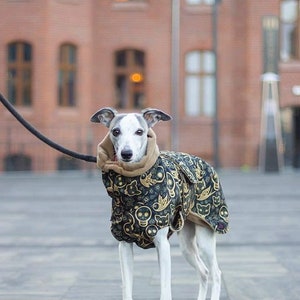 Manteau d'hiver imperméable pour whippets, lévriers et autres chiens image 2