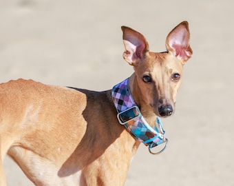 Beautiful & sturdy collar for whippets, sighthounds and other dogs