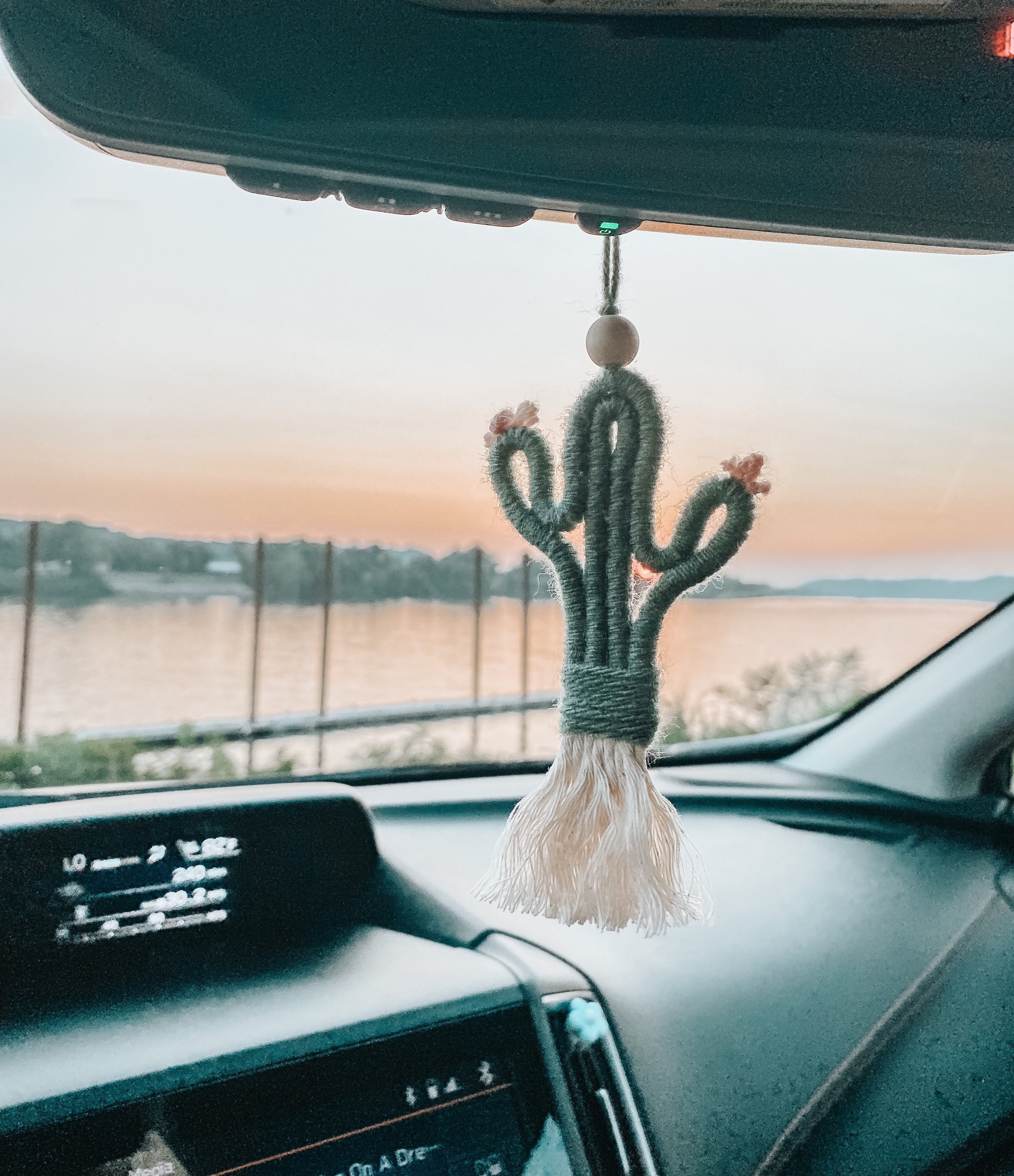 Car mirror hanging Designer charms Boho car charm - Inspire Uplift