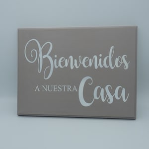 Welcome ,Beinvenidos, Spanish home decor, wood signs, wall hangings, welcome sign,Casa,spanish sign,home sign