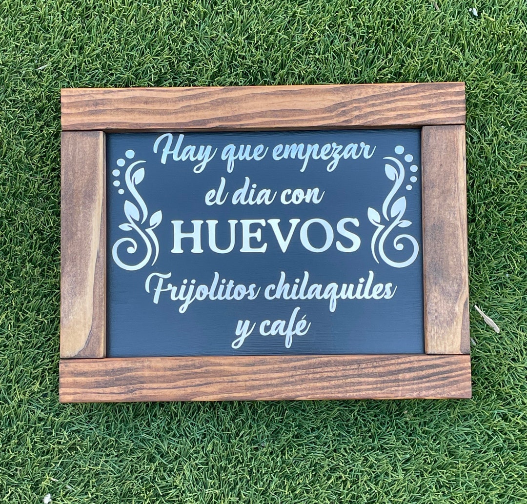Spanish Home Decor,spanish Sign, Wood Signs,spanish Wall Hangings