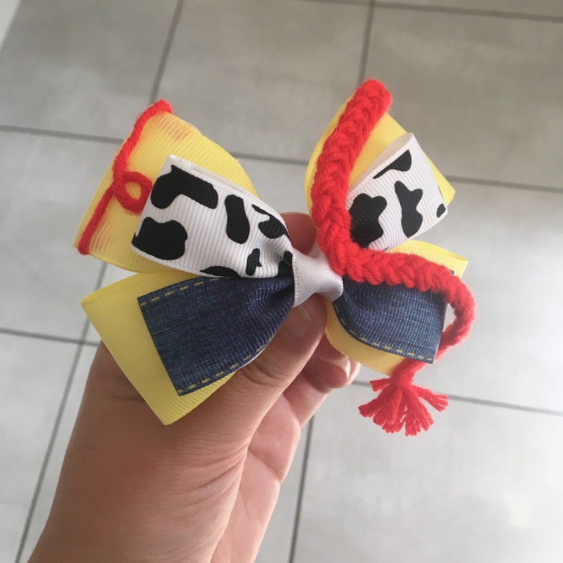 Jessie Toy Story Hair Bow Disney Inspired Dress up Etsy