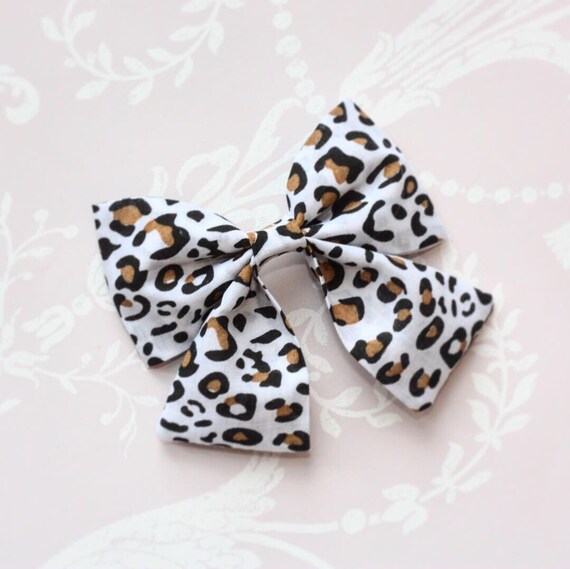 leopard print baby headband