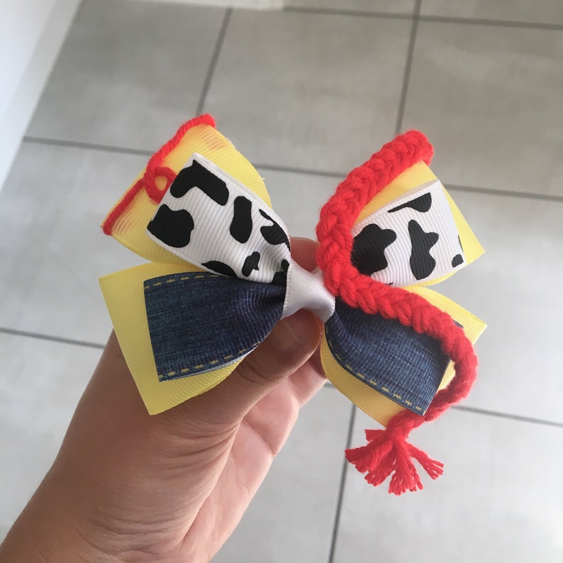 Jessie Toy Story Hair Bow Disney Inspired Dress up Etsy