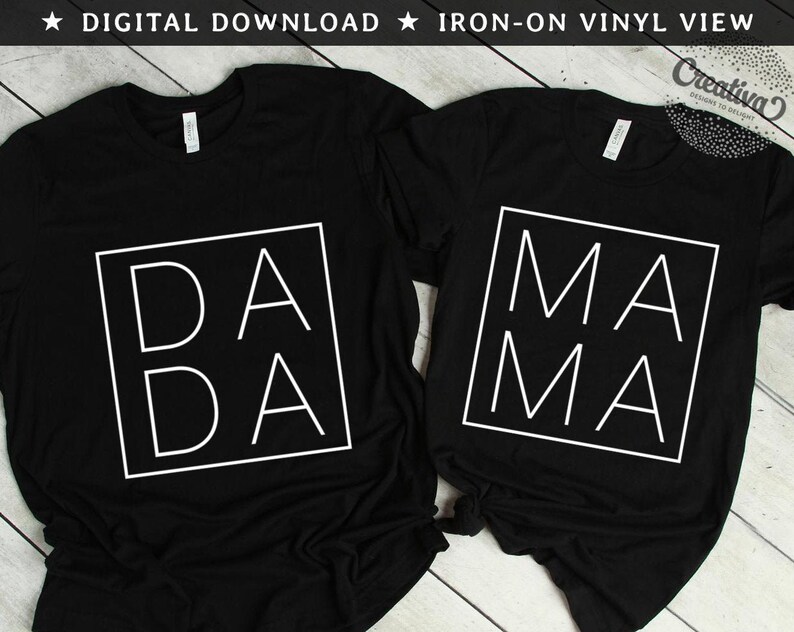 Download Mama Dada SVG PNG DXF Mom Dad Svg Mama Svg Mom Life Svg ...