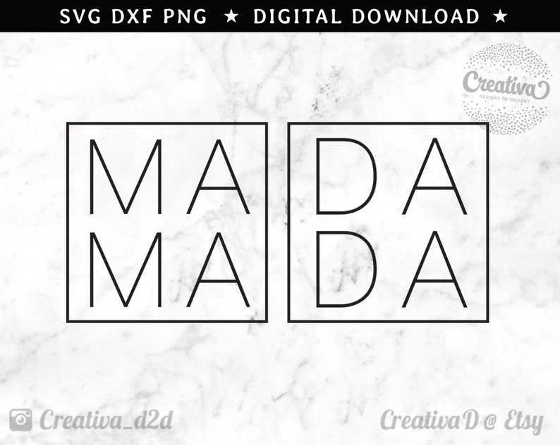 Download Mama Dada SVG PNG DXF Mom Dad Svg Mama Svg Mom Life Svg ...