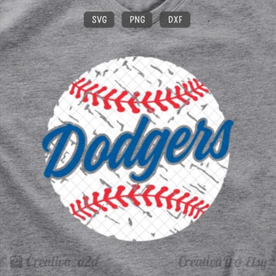 Download Dodgers Svg Dxf Png Baseball Svg Grunge Dodgers Team Svg Etsy