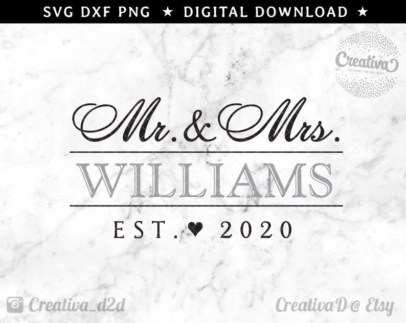 Download Clip Art Mr 2020 Svg Png Dxf Mr And Mrs Svg Wedding Svg Just Married Svg Wedding Monogram Bride And Groom And Mrs Est Art Collectibles
