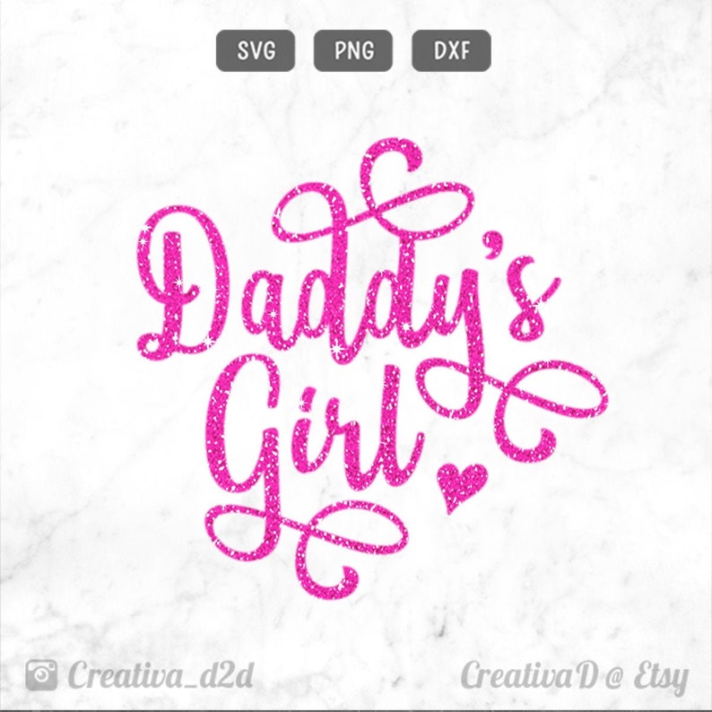 Download Daddy's Girl SVG Daddy's Princess Svg Daddy's | Etsy
