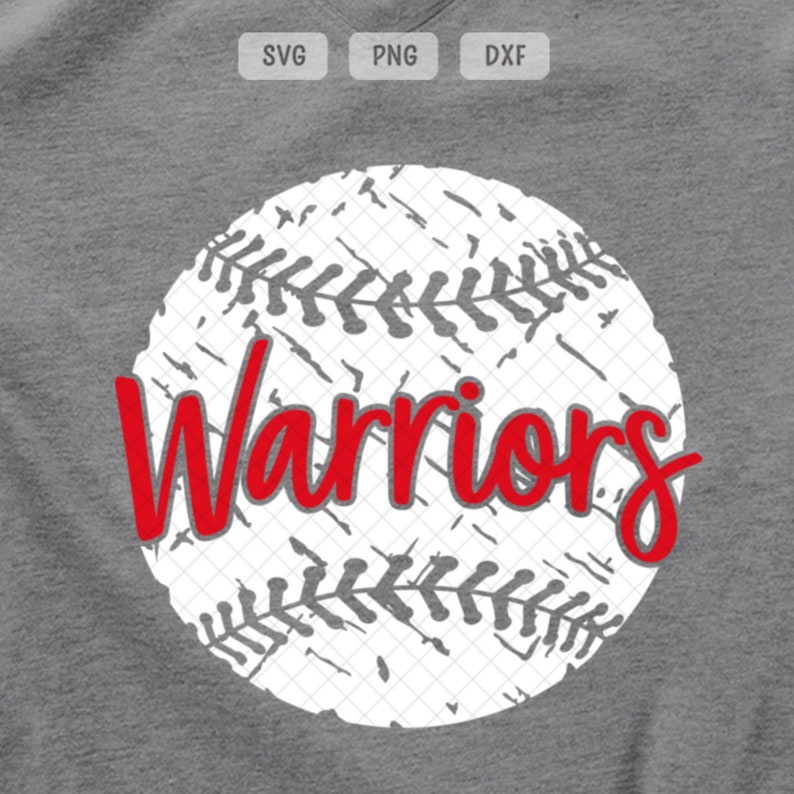 Download Warriors SVG DXF PNG Grunge Warriors Baseball Svg Softball ...