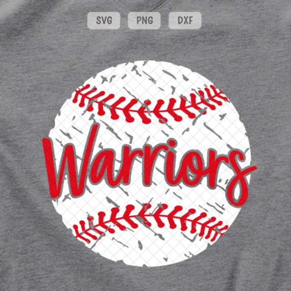 Download Warriors Svg Dxf Png Grunge Warriors Baseball Svg Softball Etsy